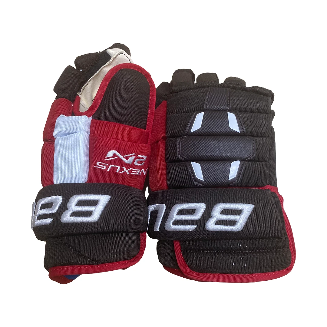 Bauer Nexus 2N - Pro Stock Glove - NCAA (Brown/Red/White) 1 Bauer Nexus 2N - Pro Stock Glove - NCAA (Brown/Red/White)