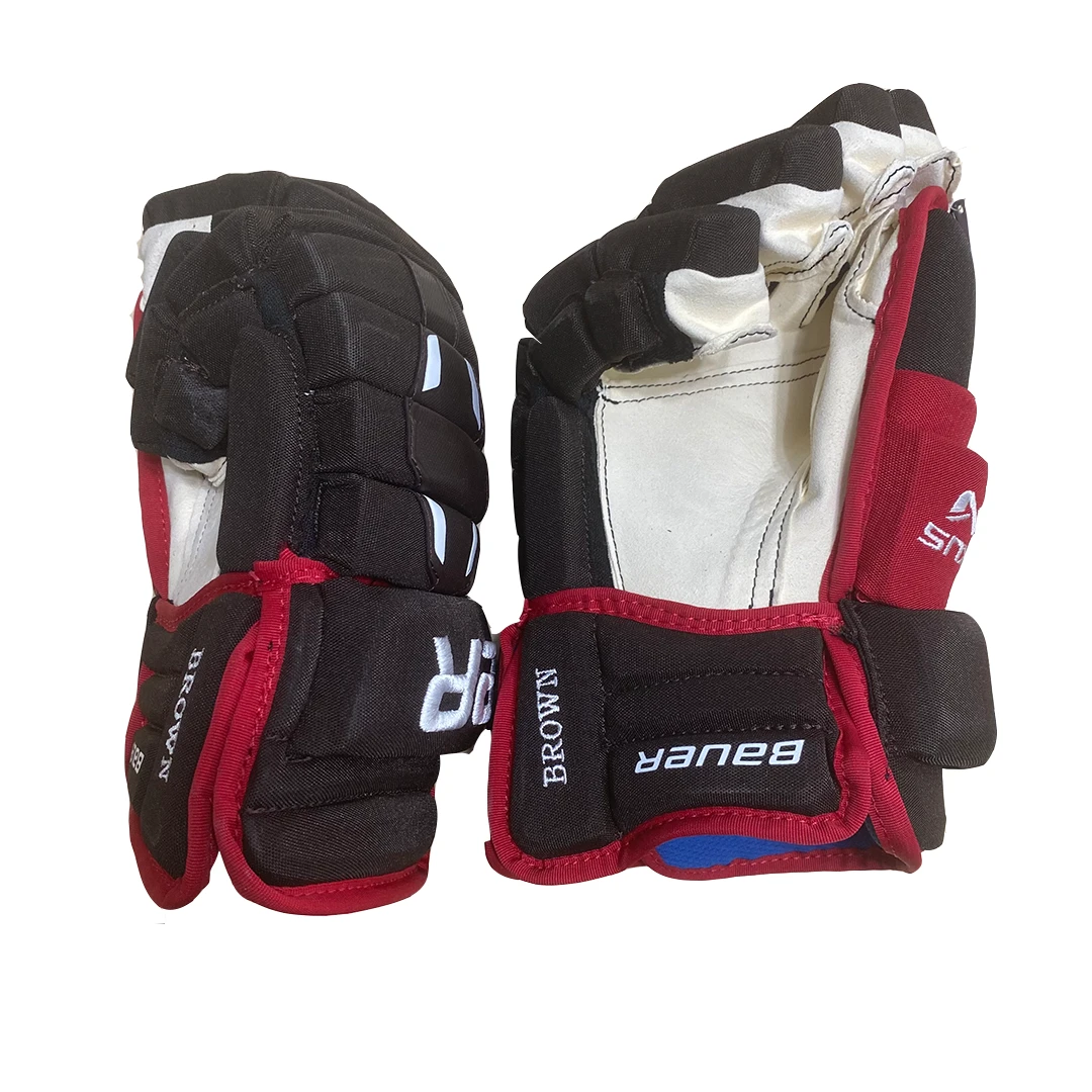 Bauer Nexus 2N - Pro Stock Glove - NCAA (Brown/Red/White) 2 Bauer Nexus 2N - Pro Stock Glove - NCAA (Brown/Red/White) - Image 2