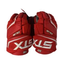STX Stallion 500 Ice Hockey Gloves 14 STX Stallion 500 Ice Hockey Gloves -Hockey Stick Man Shop 500 red.white front 40df8e16 9bf0 4b94 863c 1eda9338294b