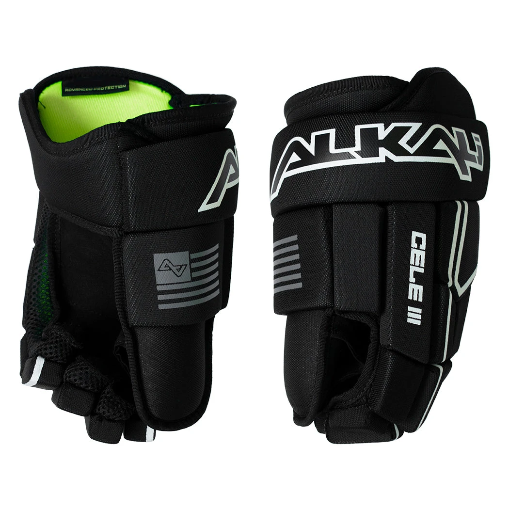 Alkali Cele III Inline Hockey Gloves - Senior 1 Alkali Cele III Inline Hockey Gloves - Senior