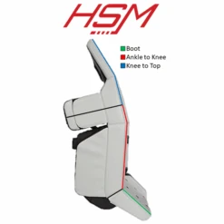 CCM Extreme Flex 4 - Used NCAA Pro Stock Senior Goalie Pads (White/Gold) -Hockey Stick Man Shop GoaliePadSizing ae11ef42 bdb4 4cde 88b9 0088597c9aae