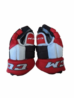 CCM HGTK Pro Stock Glove - Brown/White/Red