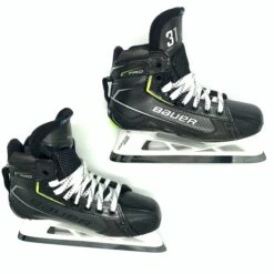 Bauer Pro - Pro Stock Goalie Skates - Size 5.5D 11 Bauer Pro - Pro Stock Goalie Skates - Size 5.5D -Hockey Stick Man Shop Photo2023 03 09 21815PM