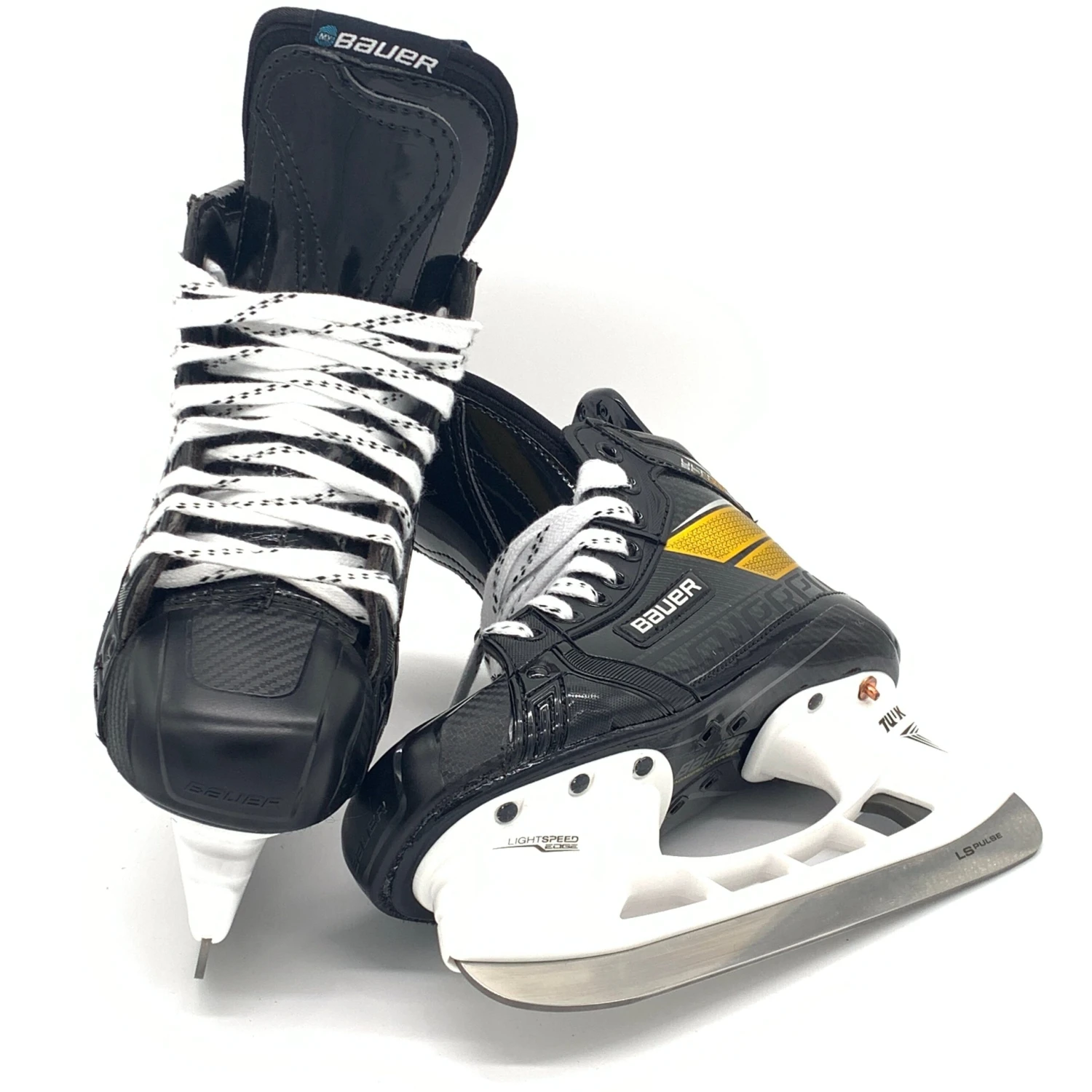 Bauer Supreme Ultrasonic - Pro Stock Hockey Skates - Size 4.5D 1 Bauer Supreme Ultrasonic - Pro Stock Hockey Skates - Size 4.5D