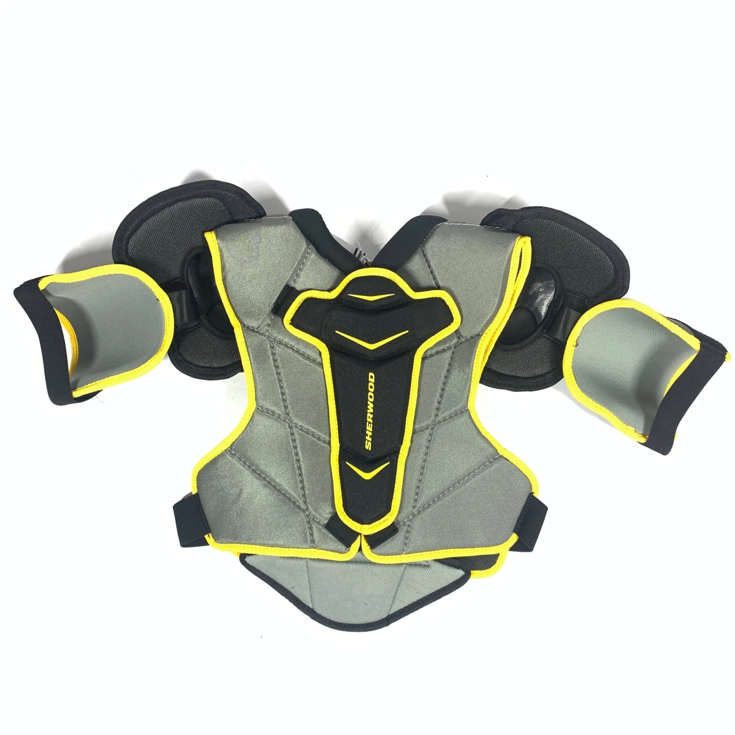 Sherwood Rekker Element 4 - Senior Shoulder Pads (Black) 2 Sherwood Rekker Element 4 - Senior Shoulder Pads (Black) - Image 2
