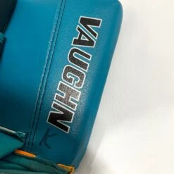 Vaughn Ventus SLR2 Pro Carbon - Used Pro Stock Goalie Blocker (Teal/White/Black) -Hockey Stick Man Shop Photo2023 04 27 24042PM