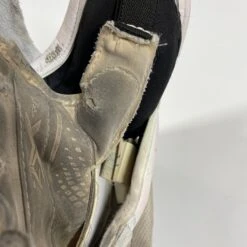 Bauer Vapor 2X Pro - Used Pro Stock Goalie Blocker (White) 9 Bauer Vapor 2X Pro - Used Pro Stock Goalie Blocker (White) -Hockey Stick Man Shop Photo2023 04 27 32653PM