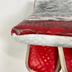 Vaughn Velocity V9 - Used Pro Stock Goalie Blocker (Red/White) -Hockey Stick Man Shop Photo2023 05 02 44450PM