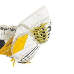 Bauer Vapor HyperLite - Used Pro Stock Goalie Glove (White/Yellow/Black) 7 Bauer Vapor HyperLite - Used Pro Stock Goalie Glove (White/Yellow/Black) -Hockey Stick Man Shop Photo2023 05 03 32139PM