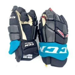 Warrior CCM HG42 - WHL Pro Stock Glove (Black/Teal/White/Red)