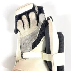 CCM Extreme Flex IV - Used Pro Stock Goalie Pads - Full Set (White/Blue/Red) 19 CCM Extreme Flex IV - Used Pro Stock Goalie Pads - Full Set (White/Blue/Red) -Hockey Stick Man Shop Photo2023 05 04 43806PM