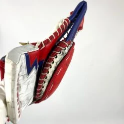 Vaughn Velocity V9 - Used Pro Stock Goalie Glove - (Red/Blue/White) 7 Vaughn Velocity V9 - Used Pro Stock Goalie Glove - (Red/Blue/White) -Hockey Stick Man Shop Photo2023 06 14 24338PM