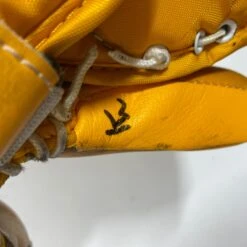 Bauer Vapor 2X Pro - Used Pro Stock Goalie Glove - (Yellow) -Hockey Stick Man Shop Photo2023 06 14 30856PM