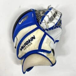 Vaughn Velocity V9 - Used Pro Stock Goalie Glove - (White/Purple/Blue) 6 Vaughn Velocity V9 - Used Pro Stock Goalie Glove - (White/Purple/Blue) -Hockey Stick Man Shop Photo2023 06 14 31033PM