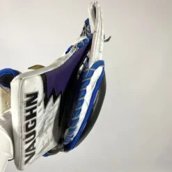 Vaughn Velocity V9 - Used Pro Stock Goalie Glove - (White/Purple/Blue) 7 Vaughn Velocity V9 - Used Pro Stock Goalie Glove - (White/Purple/Blue) -Hockey Stick Man Shop Photo2023 06 14 31054PM