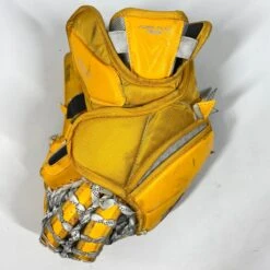Bauer Vapor 2X Pro - Used Pro Stock Goalie Glove (Yellow/Red) -Hockey Stick Man Shop Photo2023 06 15 25713PM
