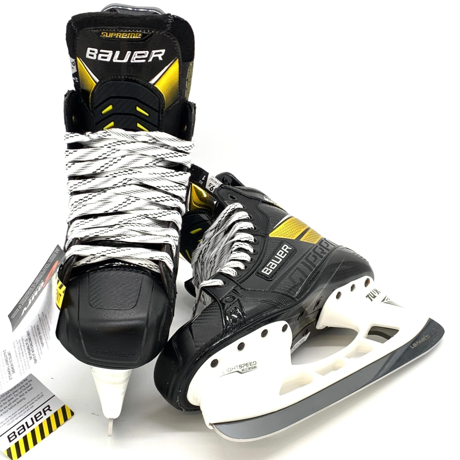 Bauer Supreme Ultrasonic - Pro Stock Hockey Skates - Size 9.5 Fit 1 1 Bauer Supreme Ultrasonic - Pro Stock Hockey Skates - Size 9.5 Fit 1