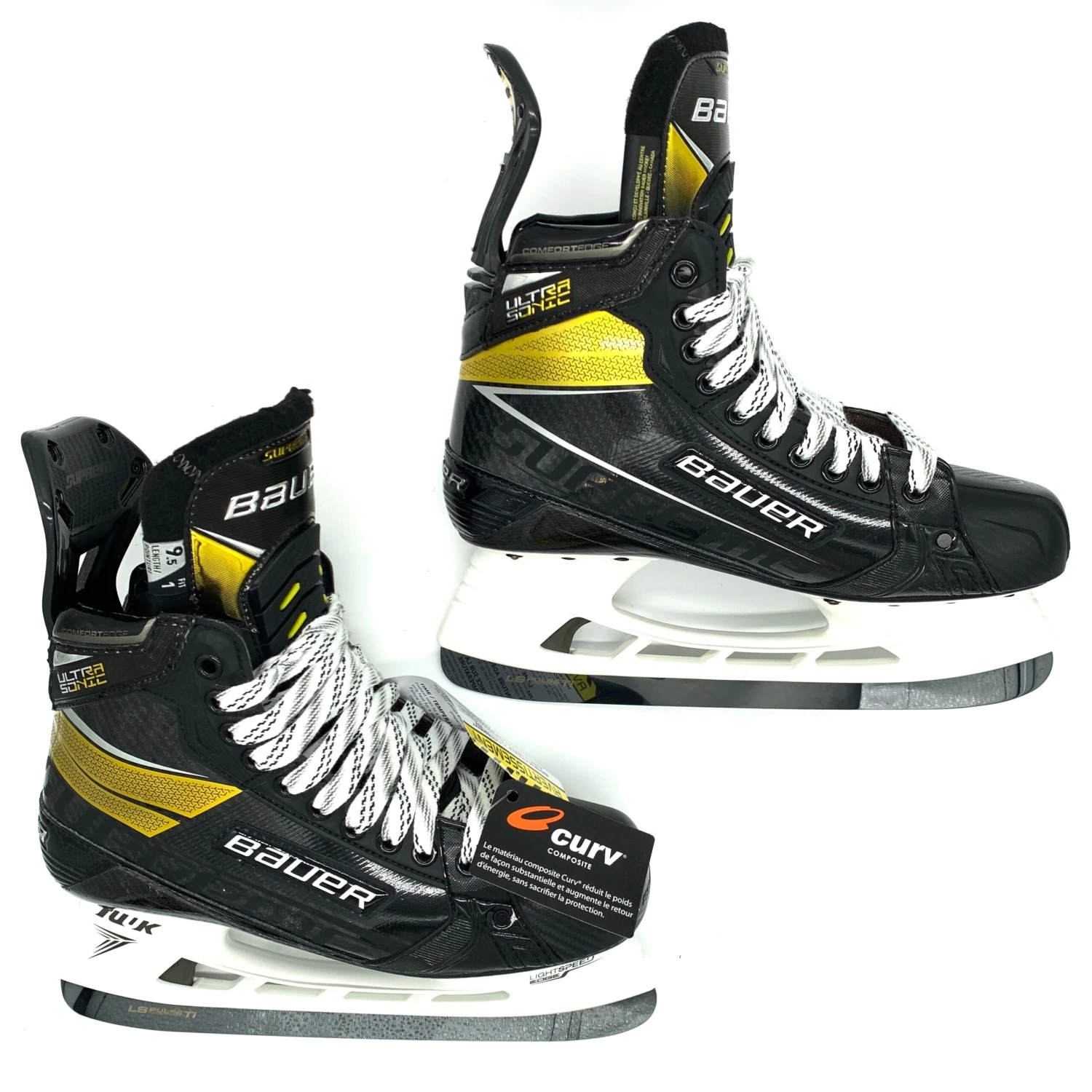 Bauer Supreme Ultrasonic - Pro Stock Hockey Skates - Size 9.5 Fit 1 5 Bauer Supreme Ultrasonic - Pro Stock Hockey Skates - Size 9.5 Fit 1 - Image 5