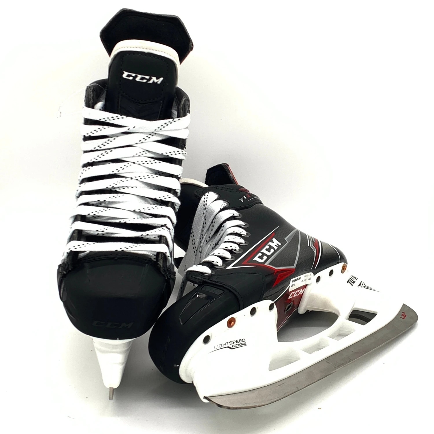 CCM Jetspeed FT2 - Pro Stock Hockey Skates - Size L9.5D/R9.75D - Arthur Kaliyev 1 CCM Jetspeed FT2 - Pro Stock Hockey Skates - Size L9.5D/R9.75D - Arthur Kaliyev