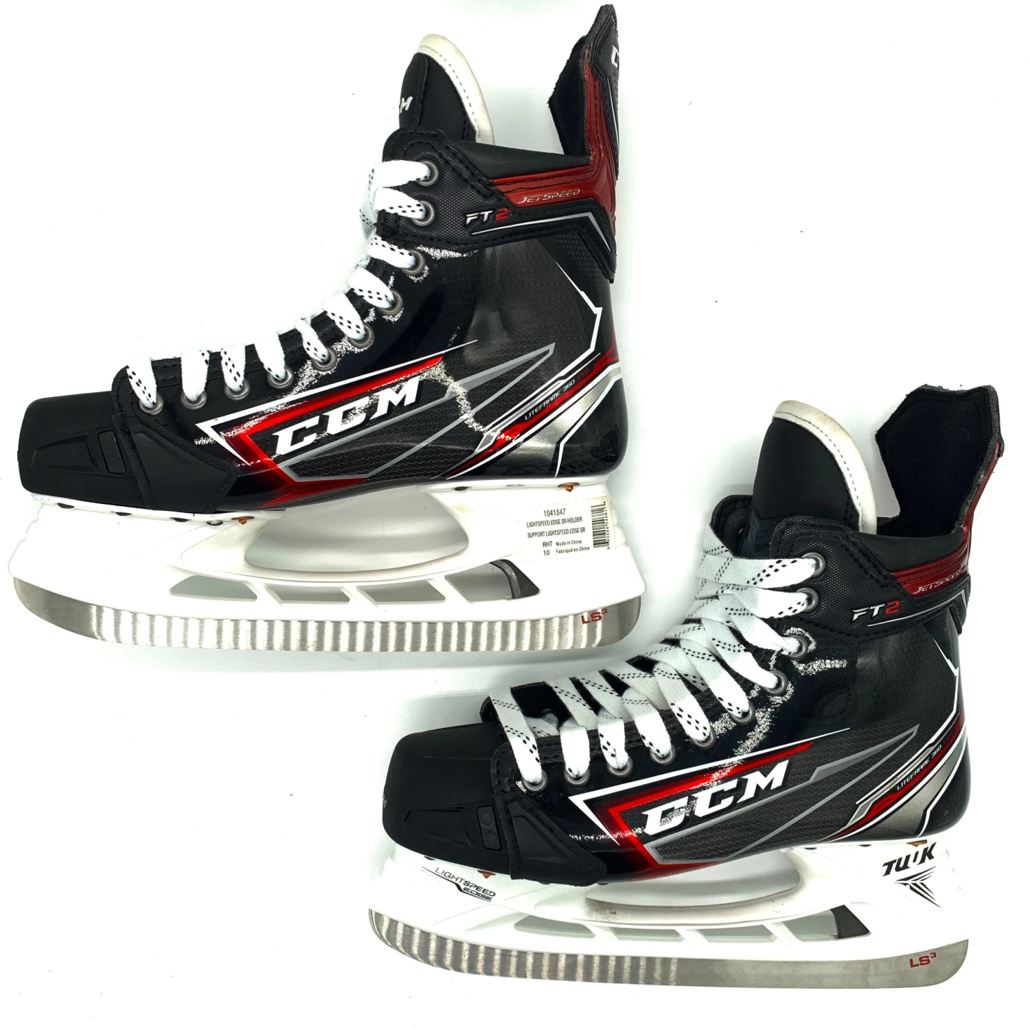 CCM Jetspeed FT2 - Pro Stock Hockey Skates - Size L9.5D/R9.75D - Arthur Kaliyev 6 CCM Jetspeed FT2 - Pro Stock Hockey Skates - Size L9.5D/R9.75D - Arthur Kaliyev - Image 6