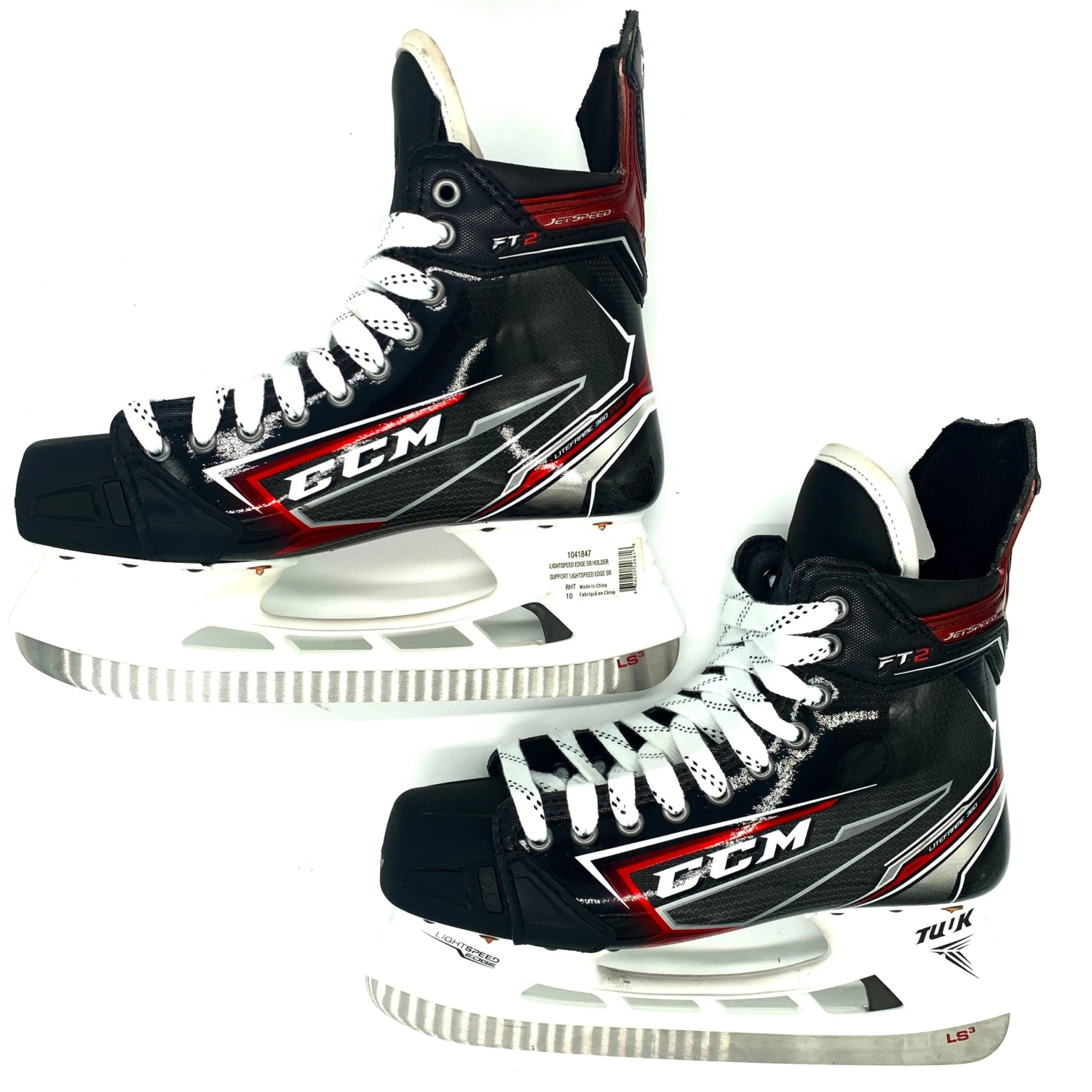CCM Jetspeed FT2 - Pro Stock Hockey Skates - Size 9D - James Van Riemsdyk 6 CCM Jetspeed FT2 - Pro Stock Hockey Skates - Size 9D - James Van Riemsdyk - Image 6