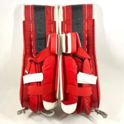 CCM Extreme Flex 5 - Used Pro Stock Senior Goalie Full Set - Full Right (White/Black/Red/Yellow) -Hockey Stick Man Shop Photo2023 07 28 101037AM