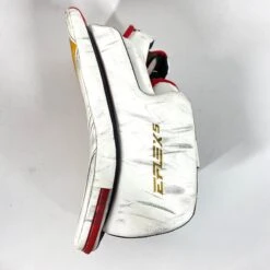 CCM Extreme Flex 5 - Used Pro Stock Senior Goalie Full Set - Full Right (White/Black/Red/Yellow) -Hockey Stick Man Shop Photo2023 07 28 101311AM