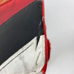 CCM Extreme Flex 5 - Used Pro Stock Senior Goalie Full Set - Full Right (White/Black/Red/Yellow) -Hockey Stick Man Shop Photo2023 07 28 101453AM