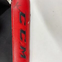 CCM Extreme Flex 5 - Used Pro Stock Senior Goalie Full Set - Full Right (White/Black/Red/Yellow) -Hockey Stick Man Shop Photo2023 07 28 101511AM