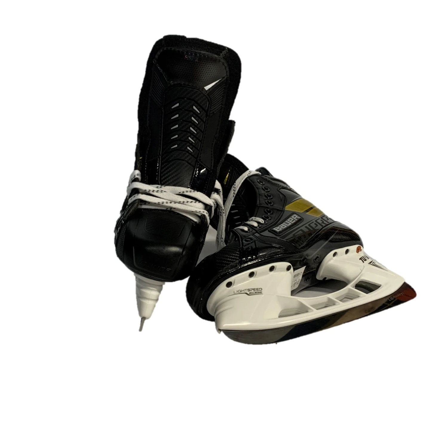 Bauer Supreme Ultrasonic Hockey Skates - Size R 7.75D L 8D 1 Bauer Supreme Ultrasonic Hockey Skates - Size R 7.75D L 8D