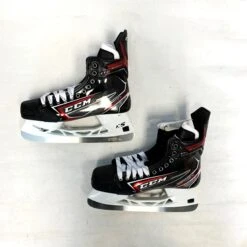 CCM Jetspeed FT2 Hockey Skates - Size 9.75D Left, 9.5D Right -Hockey Stick Man Shop Picture45