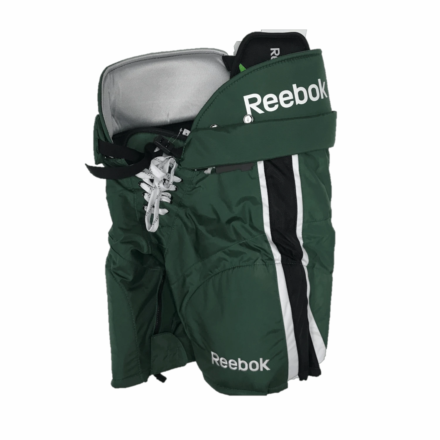 Reebok HP 16K - Junior Pro Stock Hockey Pants (Green/Black/White) 1 Reebok HP 16K - Junior Pro Stock Hockey Pants (Green/Black/White)