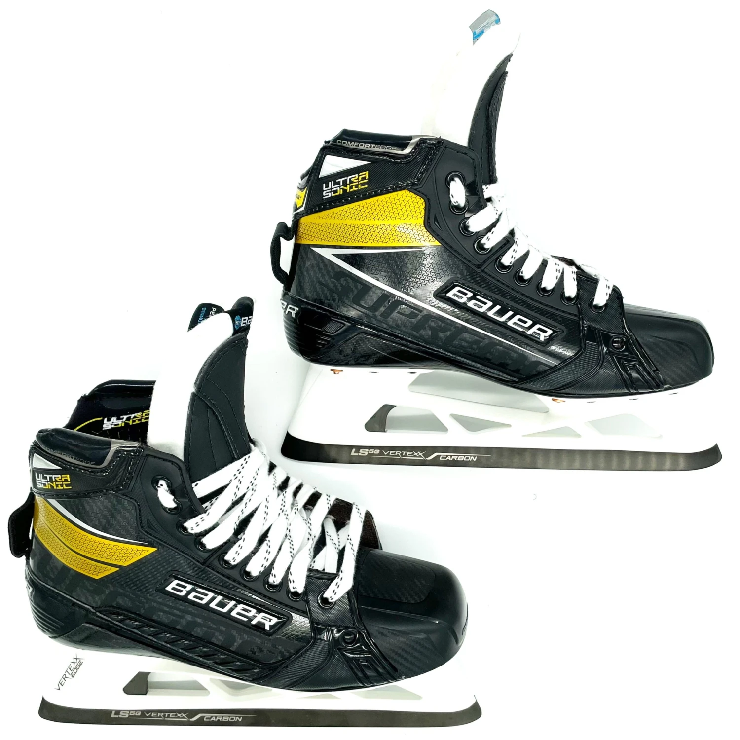 Bauer Supreme Ultrasonic - New Pro Stock Goalie Skates - Size 8.25L 7.875R 4 Bauer Supreme Ultrasonic - New Pro Stock Goalie Skates - Size 8.25L 7.875R - Image 4