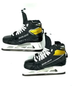 Bauer Supreme Ultrasonic - New Pro Stock Goalie Skates - Size 8.25L 7.875R 11 Bauer Supreme Ultrasonic - New Pro Stock Goalie Skates - Size 8.25L 7.875R -Hockey Stick Man Shop Side2 a5a7956e 74fb 480f 893a 0b9e47993352