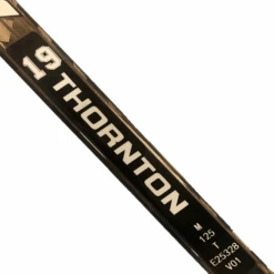 Joe Thornton Pro Stock - CCM Ribcor Trigger 4 Pro (NHL) 5 Joe Thornton Pro Stock - CCM Ribcor Trigger 4 Pro (NHL) -Hockey Stick Man Shop Trigger 4 Namebar