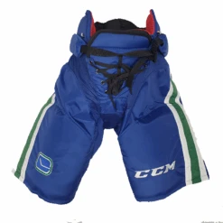 CCM HP45 - NHL Pro Stock Hockey Pants - Vancouver Canucks - (Green/White/Blue)