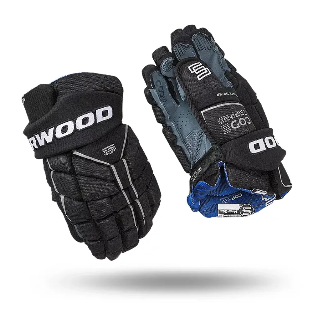 Sherwood Code TMP Pro - Senior Hockey Glove (Black) 1 Sherwood Code TMP Pro - Senior Hockey Glove (Black)